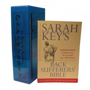 Sarah Key's Back Sufferer's Bible and Back Block