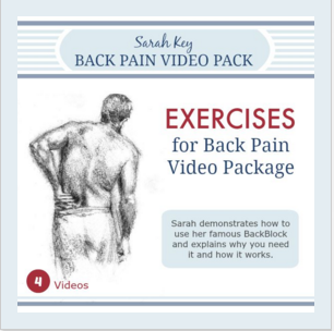 Sarah Key Back Pain Exercises - A Summary of How to Use the BackBlock