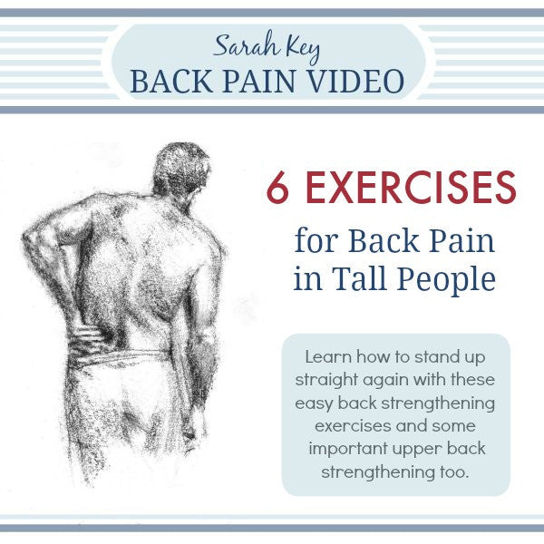 Graphic Exercises for Lower Back Pain in Tall People Video
