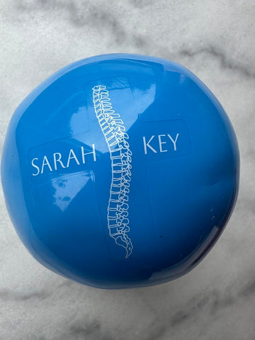 The Little Blue Back Ball (with embedded audio instructions on how to use)
